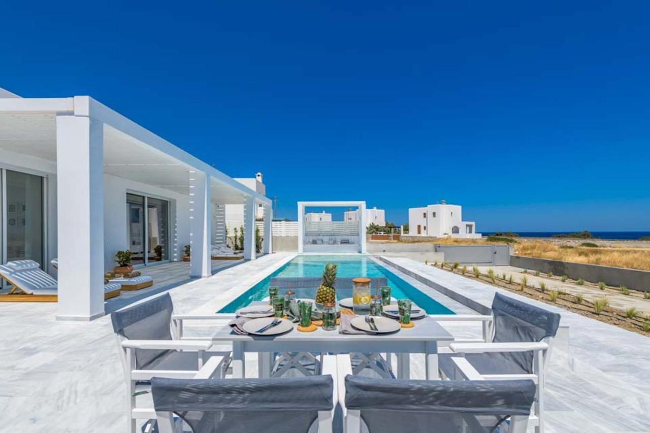 Seashore Beachfront Villa Lakhania Exteriér fotografie